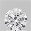 Lab Grown Diamond 1.02 Carats, Round with Excellent Cut, D Color, VS1 Clarity and Certified by IGI