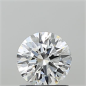 Lab Grown Diamond 1.04 Carats, Round with Ideal Cut, E Color, VS1 Clarity and Certified by IGI