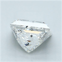 Natural Diamond 2.01 Carats, Princess with  Cut, F Color, SI1 Clarity and Certified by GIA