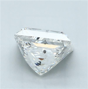 Picture of Natural Diamond 2.01 Carats, Princess with  Cut, F Color, SI1 Clarity and Certified by GIA