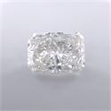 Natural Diamond 2.50 Carats, Radiant with  Cut, H Color, SI2 Clarity and Certified by GIA