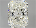 Natural Diamond 3.01 Carats, Radiant with  Cut, I Color, VVS1 Clarity and Certified by IGI