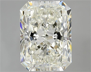 Picture of Natural Diamond 3.01 Carats, Radiant with  Cut, I Color, VVS1 Clarity and Certified by IGI