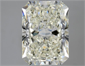 Natural Diamond 3.01 Carats, Radiant with  Cut, I Color, VS1 Clarity and Certified by IGI