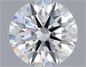 Lab Grown Diamond 1.02 Carats, Round with Ideal Cut, E Color, VS1 Clarity and Certified by IGI