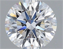 Lab Grown Diamond 1.03 Carats, Round with Ideal Cut, E Color, VS1 Clarity and Certified by IGI