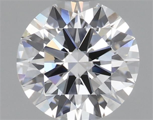 Picture of Lab Grown Diamond 0.96 Carats, Round with Ideal Cut, E Color, IF Clarity and Certified by IGI