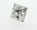 Natural Diamond 4.06 Carats, Princess with  Cut, G Color, SI2 Clarity and Certified by GIA