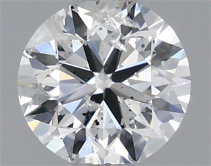 Picture of Natural Diamond 0.50 Carats, Round with Very Good Cut, E Color, I1 Clarity and Certified by IGI