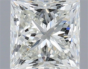 Picture of Natural Diamond 1.00 Carats, Princess with  Cut, I Color, VS2 Clarity and Certified by IGI