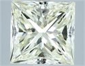 Natural Diamond 4.73 Carats, Princess with  Cut, M Color, VVS2 Clarity and Certified by IGI