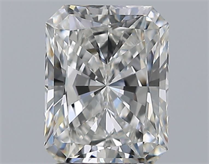 Picture of Natural Diamond 2.01 Carats, Radiant with  Cut, F Color, VS2 Clarity and Certified by GIA