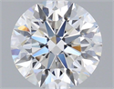 Lab Grown Diamond 1.28 Carats, Round with Excellent Cut, E Color, VS2 Clarity and Certified by IGI