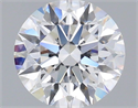Lab Grown Diamond 1.28 Carats, Round with Excellent Cut, D Color, VS2 Clarity and Certified by IGI