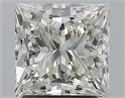 Natural Diamond 2.21 Carats, Princess with  Cut, J Color, VS2 Clarity and Certified by GIA