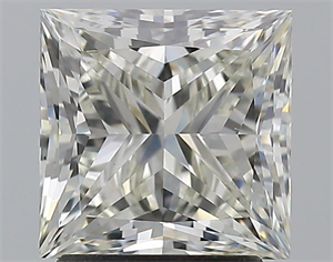 Picture of Natural Diamond 2.21 Carats, Princess with  Cut, J Color, VS2 Clarity and Certified by GIA