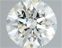 Natural Diamond 0.40 Carats, Round with Very Good Cut, H Color, VS1 Clarity and Certified by IGI