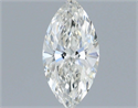 Natural Diamond 0.41 Carats, Marquise with  Cut, H Color, VVS2 Clarity and Certified by IGI