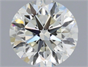 Natural Diamond 0.60 Carats, Round with Very Good Cut, L Color, VS1 Clarity and Certified by GIA
