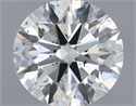 Natural Diamond 0.41 Carats, Round with Excellent Cut, H Color, SI2 Clarity and Certified by IGI