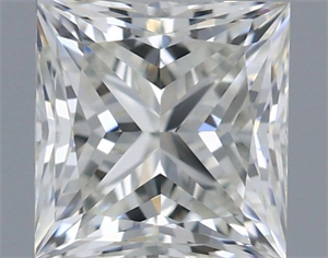 Picture of Natural Diamond 0.70 Carats, Princess with  Cut, H Color, VVS1 Clarity and Certified by IGI