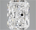 Natural Diamond 5.01 Carats, Radiant with  Cut, D Color, SI1 Clarity and Certified by GIA