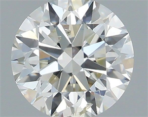 Picture of Natural Diamond 0.46 Carats, Round with Excellent Cut, H Color, SI2 Clarity and Certified by IGI