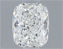 Natural Diamond 0.40 Carats, Cushion with  Cut, F Color, VS2 Clarity and Certified by GIA