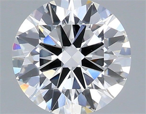 Picture of Lab Grown Diamond 1.46 Carats, Round with Excellent Cut, E Color, VS1 Clarity and Certified by IGI