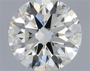 Picture of Natural Diamond 0.40 Carats, Round with Excellent Cut, H Color, SI1 Clarity and Certified by IGI