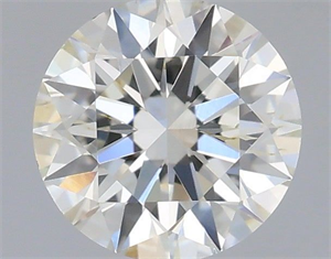 Picture of Natural Diamond 0.40 Carats, Round with Excellent Cut, H Color, SI1 Clarity and Certified by IGI