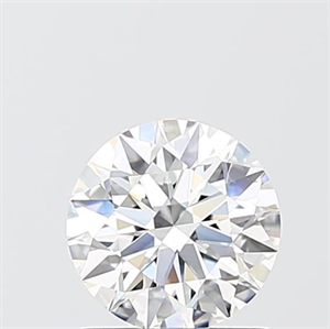 Picture of Lab Grown Diamond 1.06 Carats, Round with Ideal Cut, D Color, VVS2 Clarity and Certified by IGI