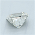 Natural Diamond 0.70 Carats, Princess with  Cut, I Color, VS2 Clarity and Certified by GIA