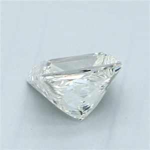 Picture of Natural Diamond 0.70 Carats, Princess with  Cut, I Color, VS2 Clarity and Certified by GIA