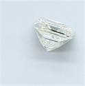 Natural Diamond 0.90 Carats, Princess with  Cut, L Color, SI2 Clarity and Certified by GIA