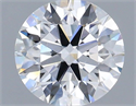 Lab Grown Diamond 1.52 Carats, Round with Ideal Cut, D Color, VS2 Clarity and Certified by IGI