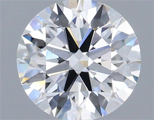 Picture of Lab Grown Diamond 1.52 Carats, Round with Ideal Cut, D Color, VS2 Clarity and Certified by IGI