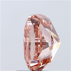 Picture of Lab Grown Diamond 2.15 Carats, CUSHION MODIFIED with  Cut, Fancy Vivid Pink Color, VS2 Clarity and Certified by IGI