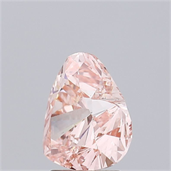 Picture of Lab Grown Diamond 3.00 Carats, Heart with  Cut, Fancy Intense Pink Color, VS1 Clarity and Certified by IGI