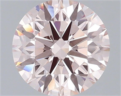 Picture of Lab Grown Diamond 2.01 Carats, Round with Ideal Cut, Fancy Intense Pink Color, VVS2 Clarity and Certified by IGI