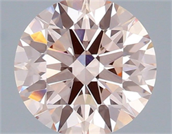 Picture of Lab Grown Diamond 2.04 Carats, Round with Ideal Cut, Fancy Intense Pink Color, VVS2 Clarity and Certified by IGI