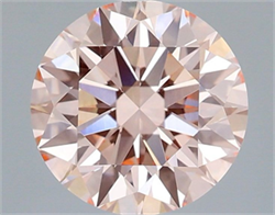 Picture of Lab Grown Diamond 2.04 Carats, Round with Ideal Cut, Fancy Intense Pink Color, VVS2 Clarity and Certified by IGI