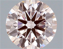 Picture of Lab Grown Diamond 1.69 Carats, Round with Ideal Cut, Fancy Pink Color, VVS2 Clarity and Certified by IGI