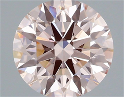 Picture of Lab Grown Diamond 2.05 Carats, Round with Ideal Cut, Fancy Pink Color, VS1 Clarity and Certified by IGI