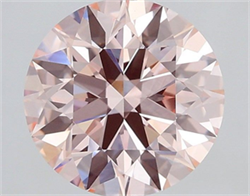 Picture of Lab Grown Diamond 2.04 Carats, Round with Ideal Cut, Fancy Intense Pink Color, VVS2 Clarity and Certified by IGI