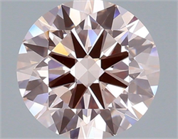 Picture of Lab Grown Diamond 1.46 Carats, Round with Ideal Cut, Fancy Pink Color, VS1 Clarity and Certified by IGI
