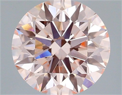 Picture of Lab Grown Diamond 2.04 Carats, Round with Ideal Cut, Fancy Intense Pink Color, VVS2 Clarity and Certified by IGI