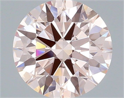Picture of Lab Grown Diamond 2.02 Carats, Round with Ideal Cut, Fancy Intense Pink Color, VS1 Clarity and Certified by IGI
