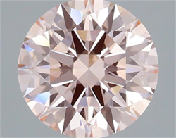 Picture of Lab Grown Diamond 2.06 Carats, Round with Ideal Cut, Fancy Intense Pink Color, VVS2 Clarity and Certified by IGI