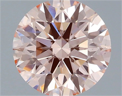 Picture of Lab Grown Diamond 2.03 Carats, Round with Ideal Cut, Fancy Intense Pink Color, VS2 Clarity and Certified by IGI
